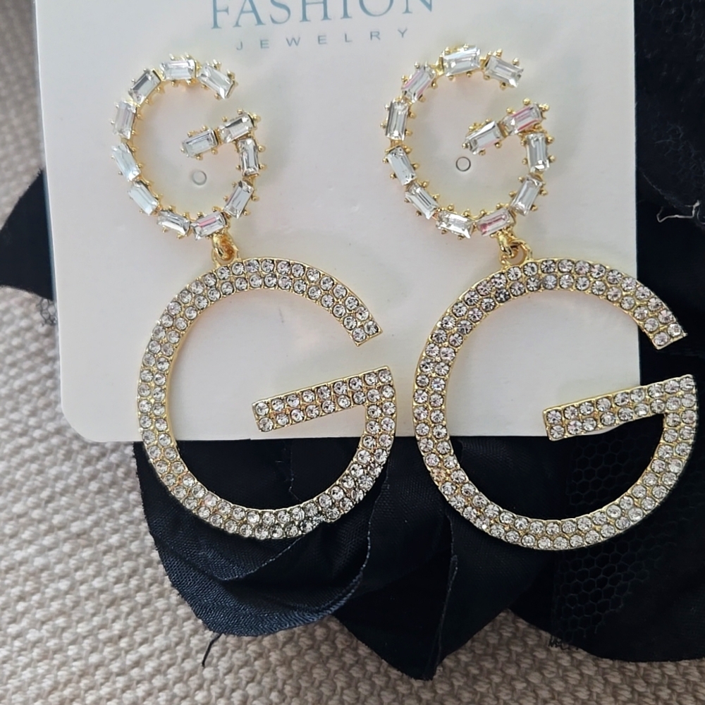 NWT trendy designer inspired earrings.